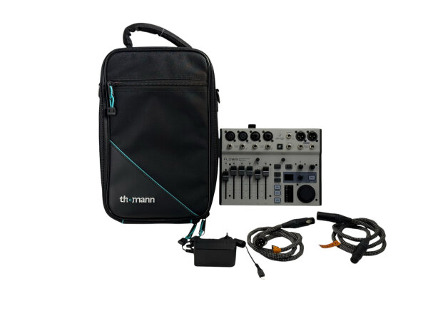 Behringer - Flow 8 Digital mixer/Bluetooth Audio/USB Audio Interface+Zubehör/Top