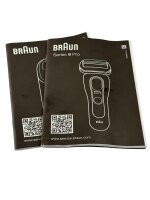 Braun Series 9 Pro 9467cc elektronischer Rasierer Silber / Schwarz - Top Zustand
