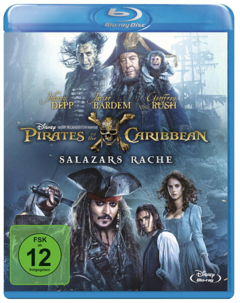 Pirates of the Caribbean 5 - Salazars Rache / Blu-Ray * Nagelneu / Versiegelt