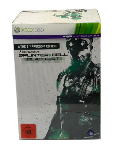 Tom Clancys Splinter Cell: Blacklist - 5th Freedom Edition (USK18) Xbox 360/NEU