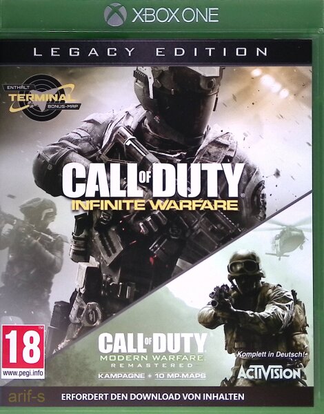 Call of Duty 13 - Infinite Warfare inkl. Call of Duty 4: Modern Warfare/Xbox One