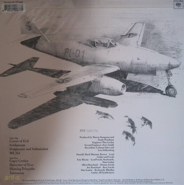 Blue Öyster Cult – Secret Treaties/ Purple 180 gram Vinyl, LP/ M (Mint) Brandneu