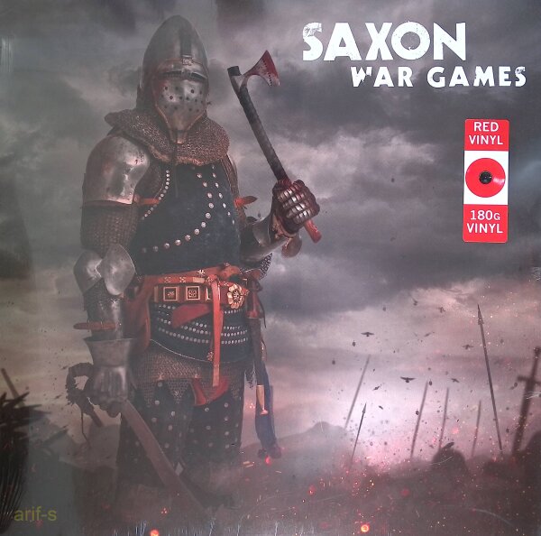Saxon – War Games / Red Vinyl, LP - M (Mint) Brandneu