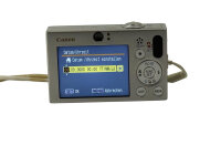 Canon IXUS 70 Digitalkamera / 7 MP / 3-fach opt. Zoom / 2,5 Zoll / Silber / Top