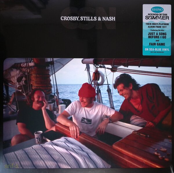 Crosby, Stills&Nash– CSN- Sea-Blue Vinyl, LP, Limited Edition- M (Mint) Brandneu