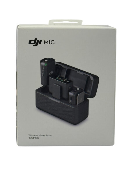 DJI Mic - Wireless Microphone / Content Creator, Vlogger, Podcast etc. / wie Neu