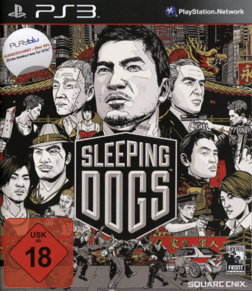 Sleeping Dogs / Playstation 3 / PS3 + Handbuch - Top Zustand
