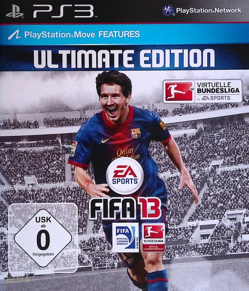 FIFA 13 / Ultimate Edition / Playstation 3 / PS3 + Handbuch * Top Zustand *