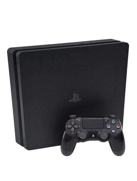 Sony PlayStation 4 - Konsole / Slim / Schwarz / 1 TB / Guter Zustand