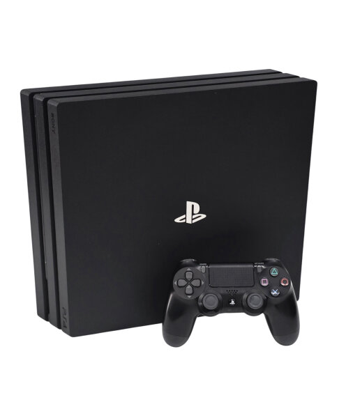 Sony Playstation 4 - Konsole / Pro / Schwarz / 1 TB / Top Zustand