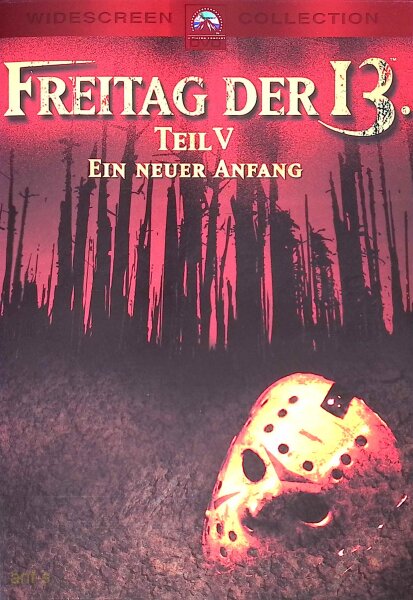 FREITAG DER 13. - Teil V : Ein Neuer Anfang - FSK 18 / DVD * Guter Zustand