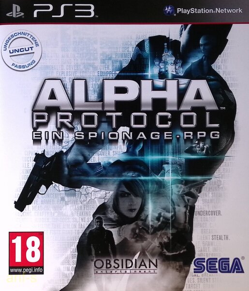 Alpha Protocol (Uncut) Playstation 3 / PS3 + Handbuch *Top Zustand*