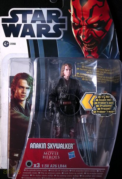 Star Wars The Clone Wars 3,75" - Anakin Skywalker MH19 Movie Heroes / Brandneu