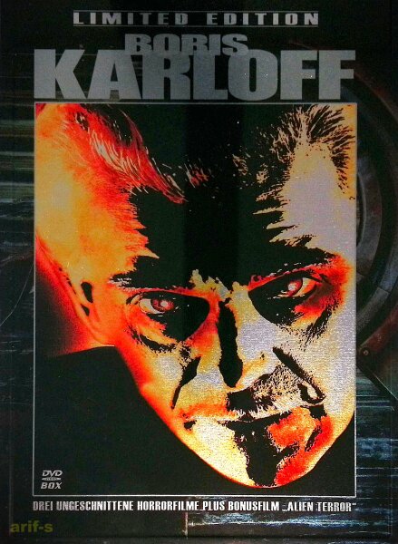 Boris Karloff Steelbook DVD 4 Filme kein mediabook / 2 DVDs * Guter Zustand