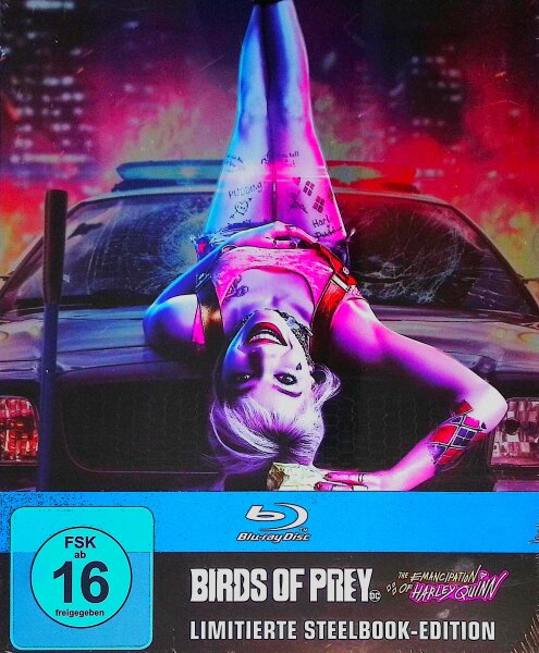 Birds Of Prey - The Emancipation Of Harley Quinn - Steelbook / BluRay * Nagelneu