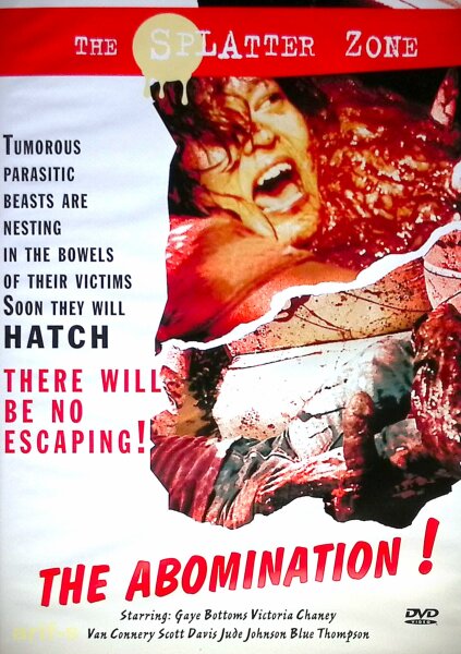 The Abomination DVD The Splatter Zone Uncut RAR / sehr selten
