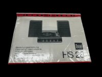 Dual - HS 28 Schallplattenspieler / Vintage / Retro / inkl. 2x Lautsprecher /Top
