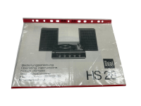 Dual - HS 28 Schallplattenspieler / Vintage / Retro / inkl. 2x Lautsprecher /Top