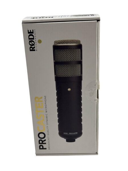 RØDE Procaster Dynamisches Mikrofon für Podcasting, Streaming, Gaming / Top