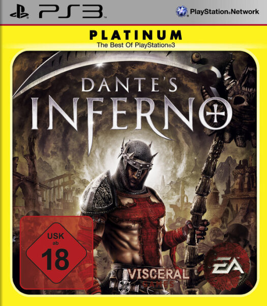 Dantes Inferno (Deutsch Uncut) Playstation 3 / PS3 + Handbuch*Guter Zustand