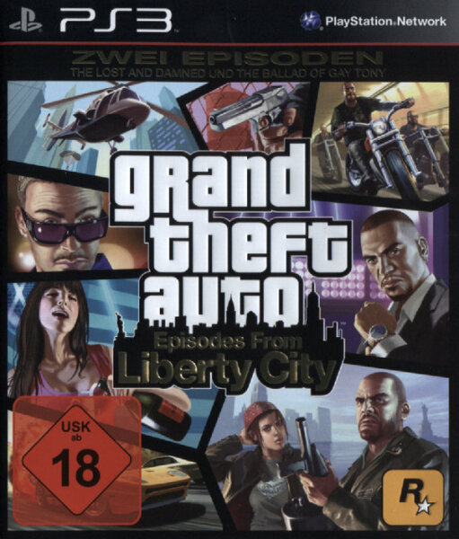 Grand Theft Auto - Episodes from Liberty City (PS3) nur Spiel ohne Cover*Top