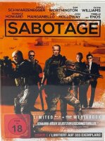 SABOTAGE / Limited Mediabook Edition / Cover C / Blu-ray + DVD / Brandneu