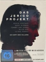 DAS JERICO PROJEKT IM KOPF DES KILLERS LIMITIERTES MEDIABOOK BLU RAY + DVD NEU
