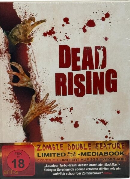 DEAD RISING , ZOMBIE DOUBLE FEATURE Limited Mediabook , Bluray & DVD , NagelNeu