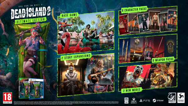 Dead Island 2 (Ultimate Edition) UK /  Playstation 5 / PS5 * TOP Zustand