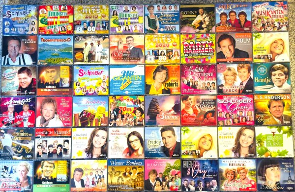 Various - 300x CD Konvolut / Alben & Maxi  / Schlager / Volksmusik / Pop / Top