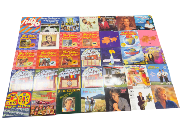 80x Schallplatten Konvolut / LP / Single / Alben / Schlager / Oldies etc. / Top