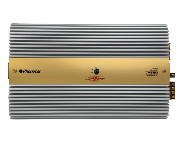 Phonocar HI-Fi Car Amplifier / Power Watt 80x4 + 300x1 / Brandneu