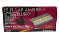 Phonocar HI-Fi Car Amplifier / Power Watt 80x4 + 300x1 /...