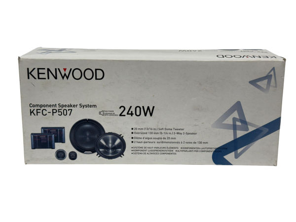 Kenwood KFC - P507 Component Speaker System / 240 W / Brandneu