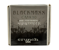 Chrunch Blackmaxx Subwoofer CMX10 / Car / HI-FI / Brandneu