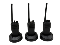 3x Motorola CP040 UHF 4 Kanal Handfunkgeräte / Funktion Top / Guter Zustand