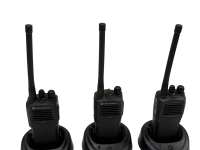3x Motorola CP040 UHF 4 Kanal Handfunkgeräte / Funktion Top / Guter Zustand