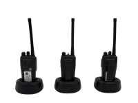 3x Motorola CP040 UHF 4 Kanal Handfunkgeräte / Funktion Top / Guter Zustand