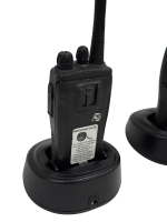 3x Motorola CP040 UHF 4 Kanal Handfunkgeräte / Funktion Top / Guter Zustand