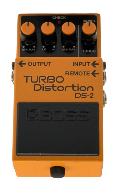Boss Turbo Distortion DS-2 / Effektpedal / für Gitarren / ohne OVP / Top