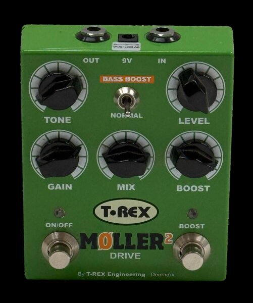 T-Rex - Engineering MOLLER-2 Drive / Gitarren Overdrive&Boost Pedale / OVP / Top