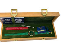 90er Jahre Festina 6335-2 Chronograph Uhr Vintage Retro / NEU