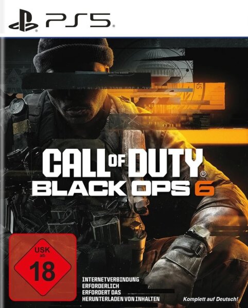 Call of Duty: Black Ops 6 / Playstation 5 / PS5 wie NEU /ohne Cover / nur BluRay