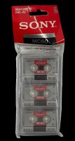 Sony - 3MC-60 3er Pack Mikrokassetten / Max. 120 min. /...