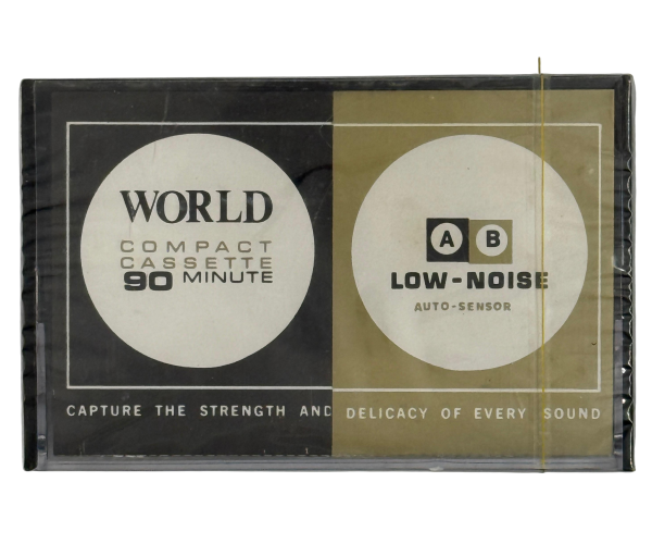 World C-90 Compact Kassette  / Max. 90 min. / Brandneu