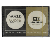 World C-90 Compact Kassette  / Max. 90 min. / Brandneu