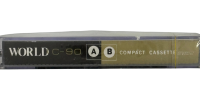 World C-90 Compact Kassette  / Max. 90 min. / Brandneu