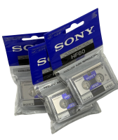 3x Sony - MC-60HF Mikrokassetten / Max. 120 min. / Brandneu