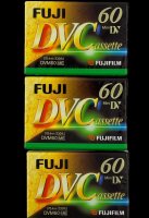 3x Fujifilm DVC/DVM60ME - MiniDV Kassetten / 60min /...