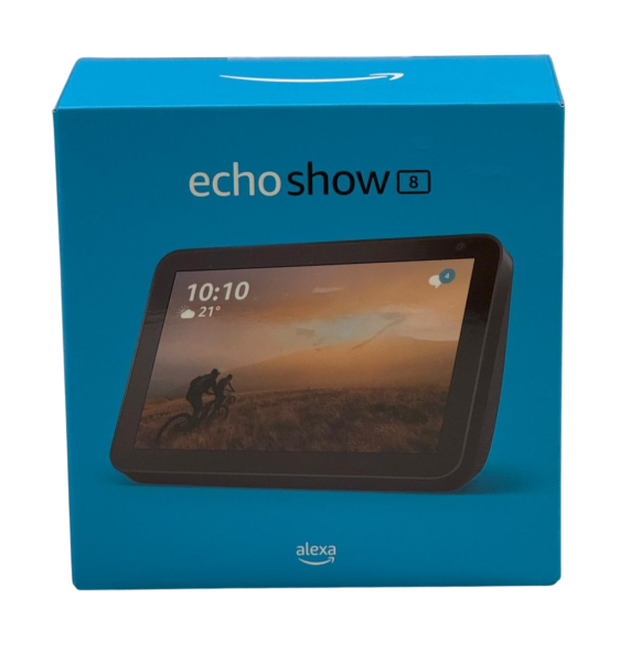 Amazon Echo Show 8 Smart Display Lautsprecher mit Alexa / Anthrazit / Brandneu
